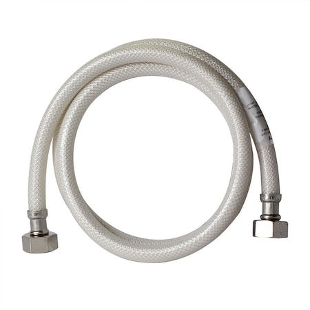 Thrifco Plumbing 1/2 Inch Comp x 1/2 Inch FIP Flexible Braided PVC 48 Inch Riser 4400447
